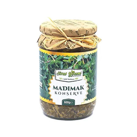 madımak konserve 600 g