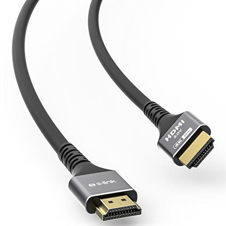 S-Link SLX-HD4K20 19+1 20 Metre V2.0 4K 30Hz Metal HDMI Kablo