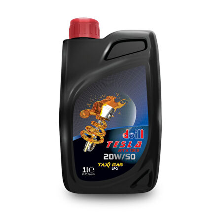 TESLA 20W-50 API SG/CD 1 Litre Motor Yağı (Üretim Yılı: 2025)