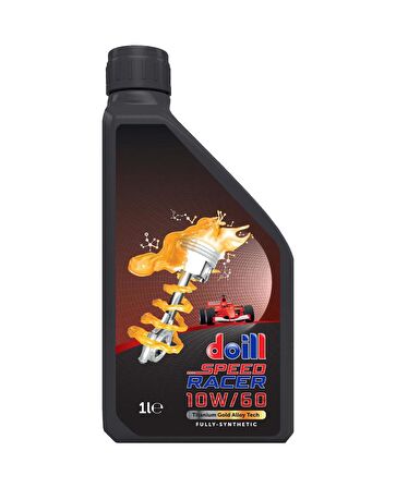 SPEED RACER 10W-60 API SN/CF ACEA A3/B4 1 Litre Tam Sentetik Motor Yağı (Üretim Yılı: 2024)