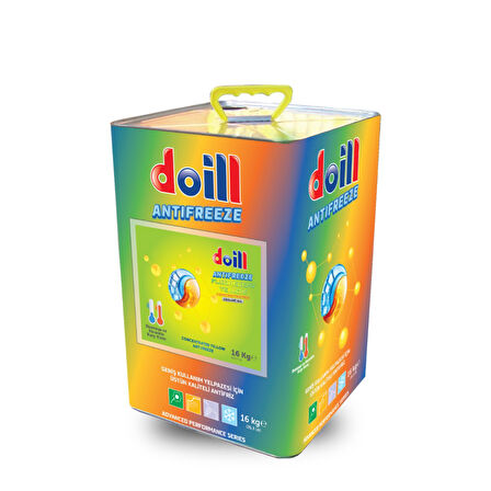 Konsantre - Saf 16 Kg Sarı Organik Antifriz  (Üretim Yılı: 2025)