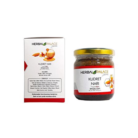 Herbal Palace Kudret Narı Bal ve Bitki Karışımı 230 gr