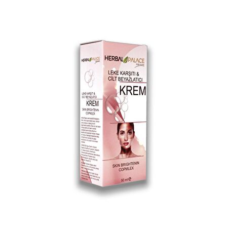 Herbal Palace Leke Karşıtı & Cilt Beyazlatıcı Krem 50 ml