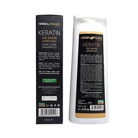 Herbal Palace Keratin Saç Bakım Şampuanı 400 ml