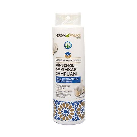 Herbal Palace Ginsengli Sarımsak Şampuanı Kokusuz 400 ml