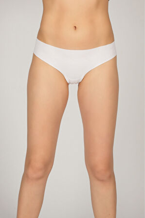 Kadın Dikişsiz Basic Pamuk Hipster Külot