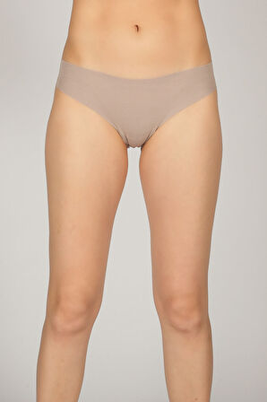 Kadın Dikişsiz Basic Pamuk Hipster Külot