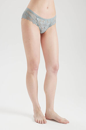 Kadın Dantelli Brazilian Külot