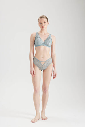 Kadın Dantelli Brazilian Külot