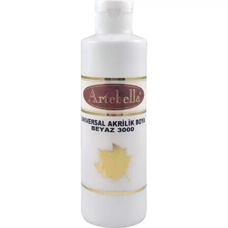 ARTEBELLA UNIVERSAL AKRİLİK BOYA 500 ml BEYAZ