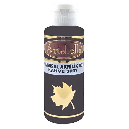 Kahverengi Akrilik Boya Artebella Kahverengi Akrilik Boya 3007 Kahverengi 130 ml