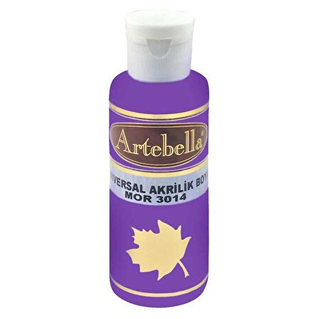 Mor Akrilik Boya Artebella Mor Akrilik Boya 3014 Mor 130 ml