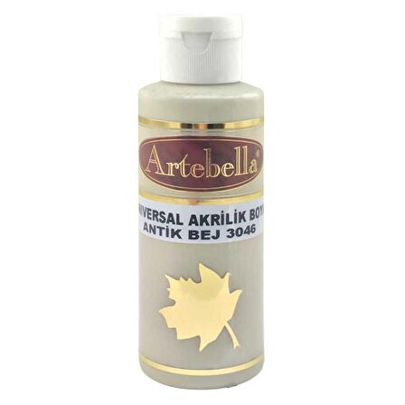 Antik Bej Akrilik Boya Artebella Antik Bej Akrilik Boya 3046 Antik Bej 130 ml