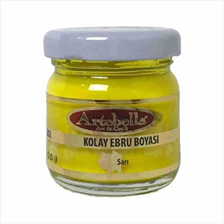 Artebella Kolay Ebru Boyası Sarı 40ml