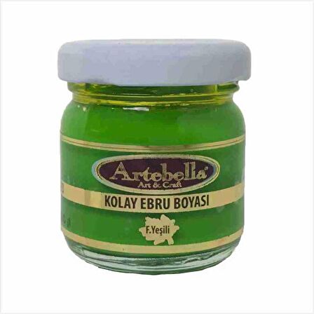 Artebella Kolay Ebru Boyası Fıstık Yeşili 40ml