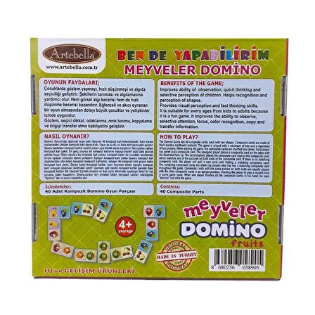 Artebella Meyveler Domino