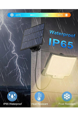 Greentech Güneş Enerjili, Hareket Sensörlü, 228 Boncuk LED Aydınlatma / GT-SL33