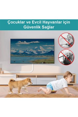 Greentech Esnek Kablo Kanalı KREM / GT-KK13