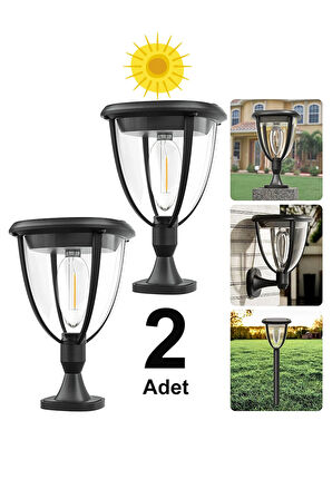 Greentech Güneş Enerjili LED Aydınlatma 2 Adet / GT-SL21