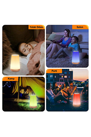 Greentech Masaüstü Şarjlı LED Aydınlatma Gece Lambası / GT-CL11