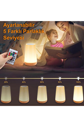 Greentech Masaüstü Şarjlı LED Aydınlatma Gece Lambası / GT-CL11