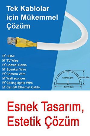 Greentech Esnek Kablo Kanalı / GT-KK05