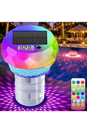 Greentech Water Güneş Enerjili Kumandalı Havuz LED Aydınlatma 1 ADET/GT-PL04