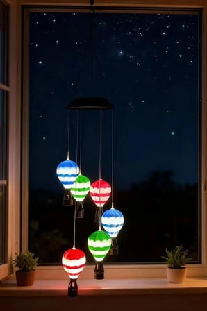 Greentech Water Güneş Enerjili Dekoratif Kapadokya Balonları / GT-SL41