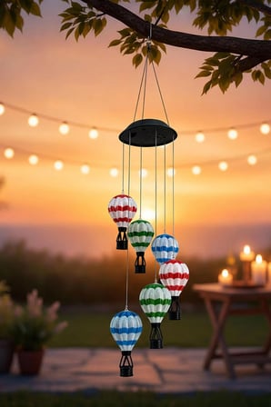 Greentech Water Güneş Enerjili Dekoratif Kapadokya Balonları / GT-SL41