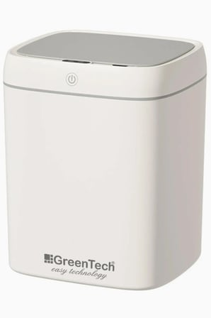 Greentech Sensörlü 12 Litre Çöp Kovası (Şarj Edilebilir Lityum Pilli) / GT-SC14