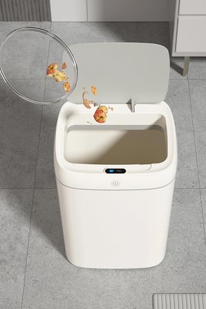 Greentech Sensörlü 12 Litre Çöp Kovası (Şarj Edilebilir Lityum Pilli) / GT-SC14
