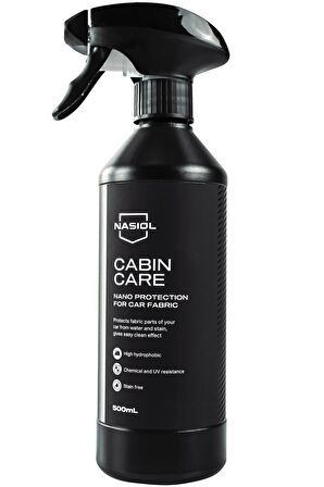 CabinCare Araç Kumaş Yüzey Nano Kaplama-500 Ml-Koltuk,Tente Su İtici, Leke Önleyici Sprey