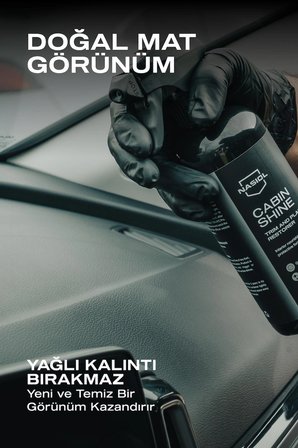 CabinShine Araç İçi Aksesuar Ve Plastik Parlatıcı, Onarıcı-500 mL-Torpido Bakım ve Parlatma