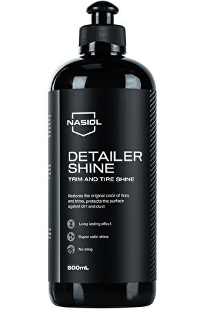 DetailerShine Araç Trim ve Lastik Parlatıcı-500 ml Araç Lastik, Trim, Tampon Bakımı