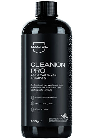 Cleanion Pro New Formula Araç Konsantre Şampuan-500 Gr-Narenciye Kokulu Fırçasız Oto Yıkama