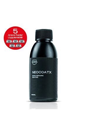 NeoCoatX Araç Nano Seramik Kaplama Ve Boya Koruma-100 Ml-1 Yıl Etkili-5 Araca Kadar Kaplama