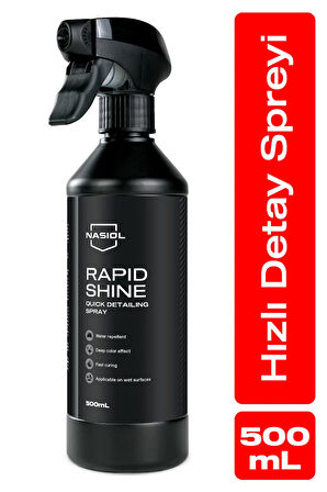 Rapidshine Araç Detay Spreyi-Hızlı Cila Etkisi-Derin Renk-Showroom Parlaklığı-6 Ay Dayanım-500ml