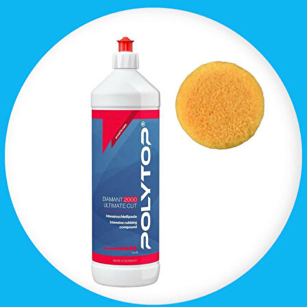 Polytop Diamant 2000 Ultimate Cut Agresif Kalın Pasta 1lt.Slopes Keçe