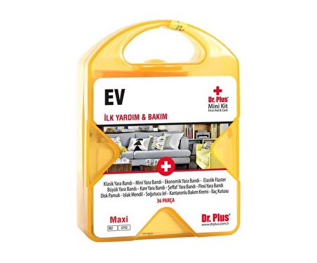 Dr Plus İlk Yardım Çantası Ev MiniKit