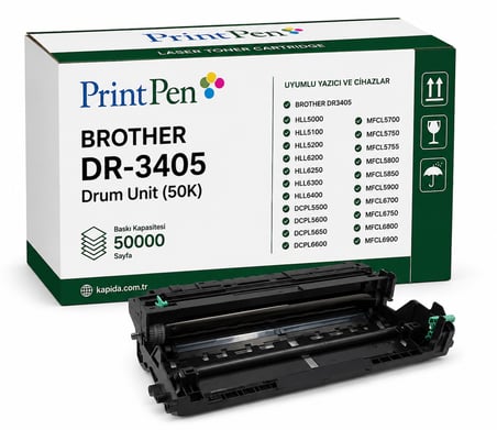 Printpen Box Brother Dr 3405 Drum Unit (50K) Hll5000 Hll5100