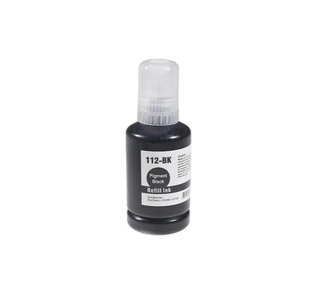 Printpen Epson 112 (C13T06C14A) Pigment Black Mürekkep (127ml./Sise) EcoTank L5150 L5160 Kartuş