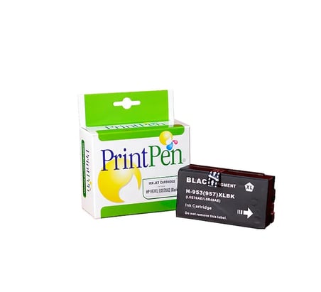 Printpen HP 953XL (L0S70AE) Black Yüksek Kapasite (50,0ml.) OfficeJet Pro 7720 7730 Kartuş