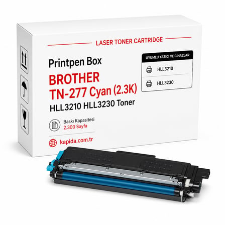 Printpen Box Brother Tn 277 Mavi (2 3K) Hll3210 Hll3230 Toner