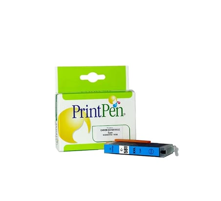 Printpen Canon Cli-581Xxlc Mavi Extra Yüksek Kapasite (14,5Ml.) Pixma Tr7550 Tr8550 Kartuş