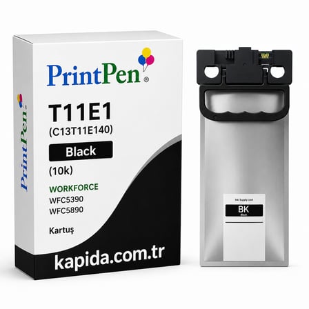 Printpen Epson T11E1 (C13T11E140) Black (10K) Workforce Wfc5390 Wfc5890 Kartus