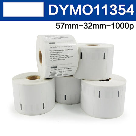 DYMO LW LabelWriter 11354 1000 Etiket 57mmx32mm Muadil