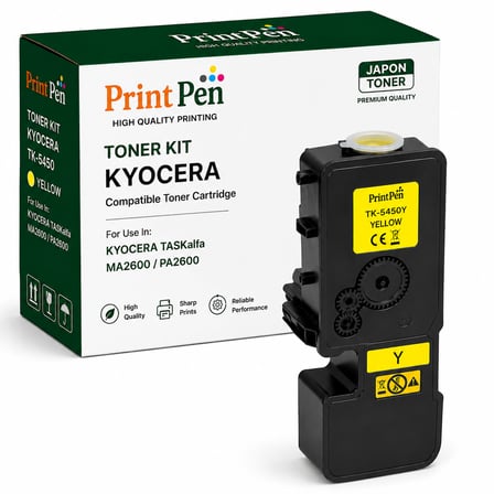 Printpen Kyocera Tk-5450 Sarı (50Gr) (3.2K) (Japon Toner) Ma2600 Pa2600