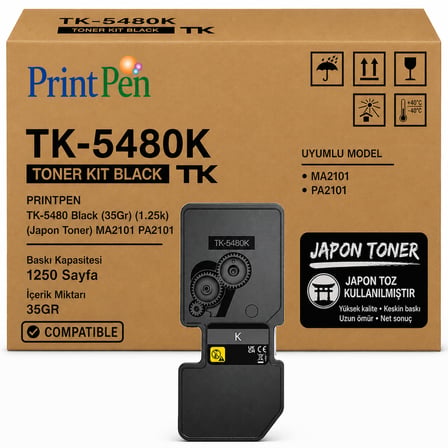 Printpen Kyocera TK-5480 Black (35Gr) (1.25K) (Japon Toner) MA2101 PA2101