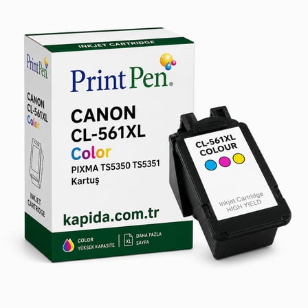 Printpen Canon CL-561XL Color PIXMA TS5350 TS5351 Kartuş