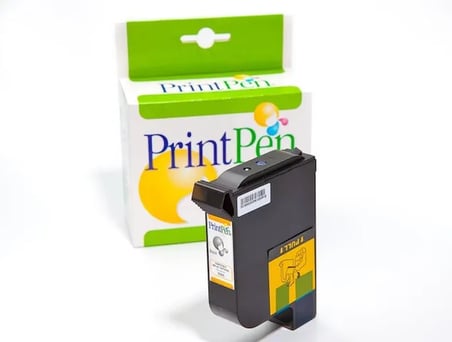 Printpen Hp No.45 (51645Ae) Plotter Cartridge 2D-Kodlama Black Yeni Formül Yüksek Performans (%100 Yeni) Hsa Jet Wolke Kartuş